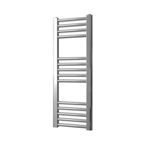 Vogue Axis 800 x 300mm Straight Ladder Towel Rail Heating Only Chrome 570BTU MD062 MS08030CP